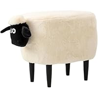 Amazon.co.jp: Gayert 羊収納スツール 羊動物スツール ホームチェア